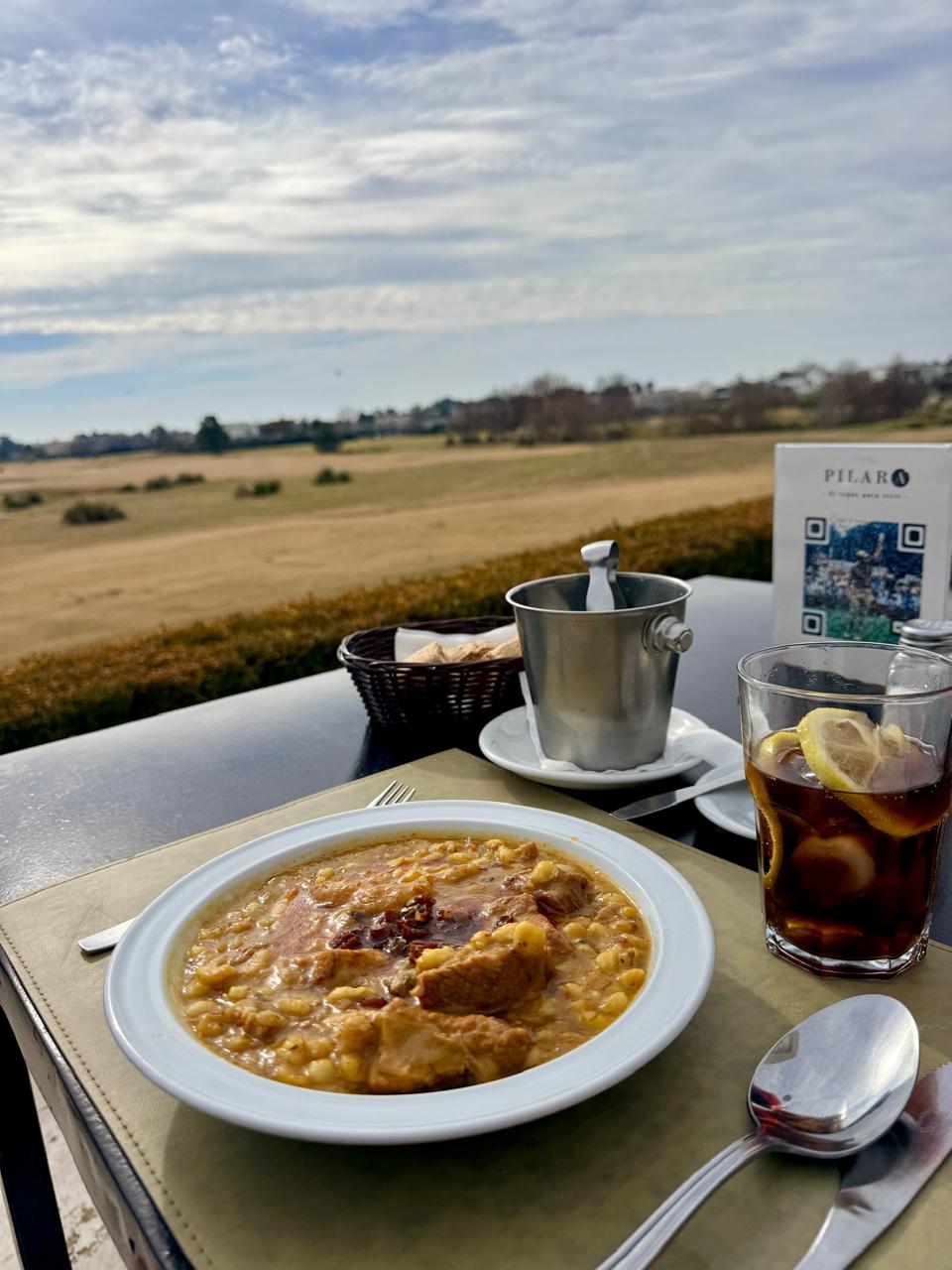 Almuerzo en el Club House de Pilará Golf Club